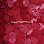 پولک ۵ میل قرمز شیشه ای