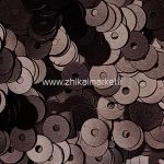 پولک ۵ میل قهوه ای شیشه ای